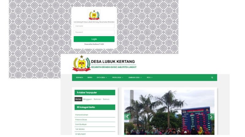 Lubuk Kertang Web App